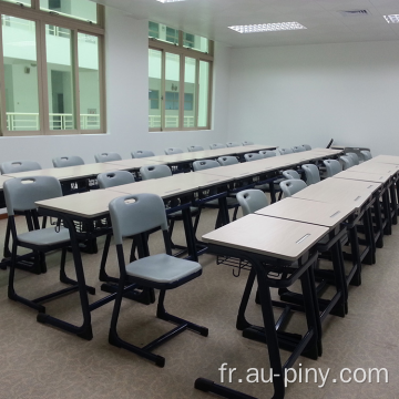 Bureau et chaise d&#39;étudiant de mobilier scolaire de design populaire